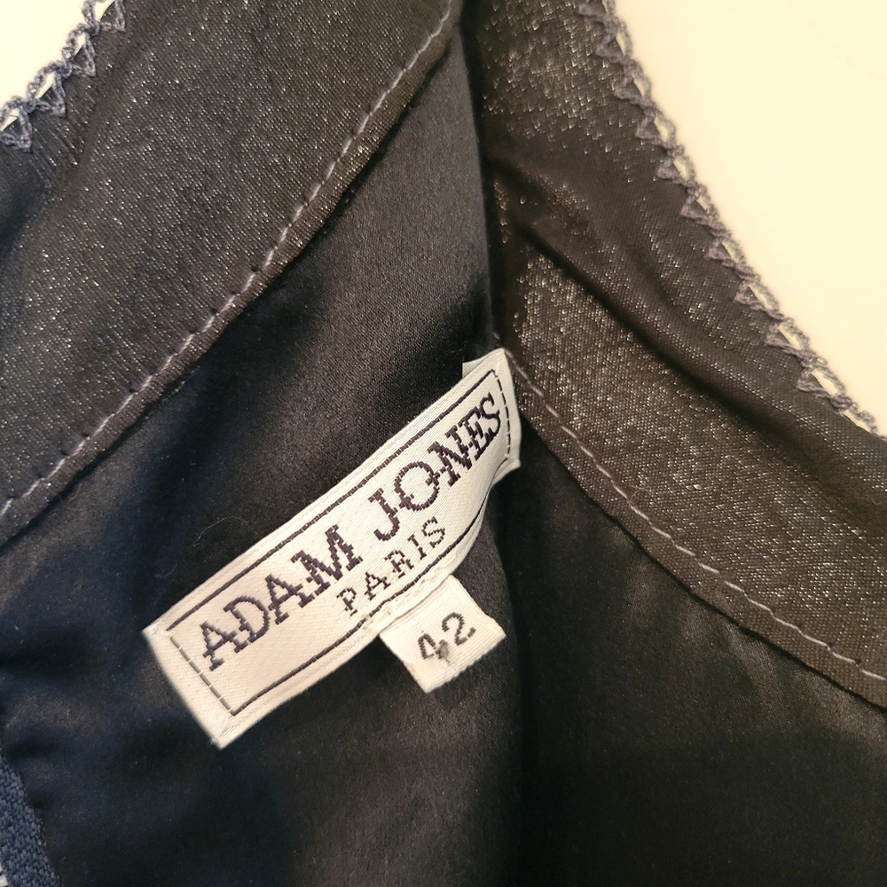 Adam Jones Paris Couture Sued dress - Picture 4 of 14